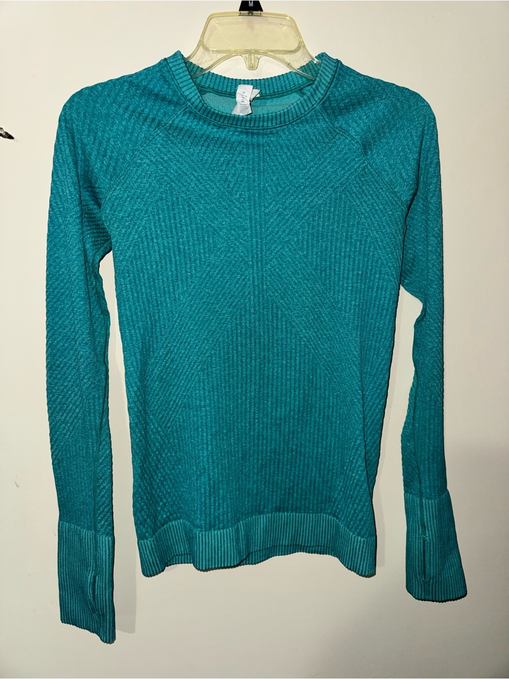 Lululemon Teal Lightweight Knit Sweater